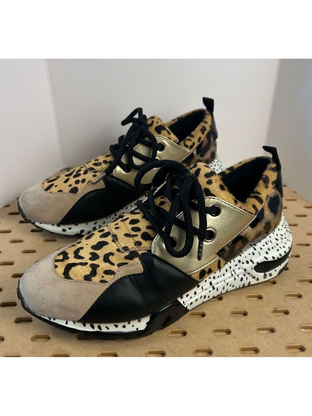 Steve Madden Animal Print Cliff Sneakers